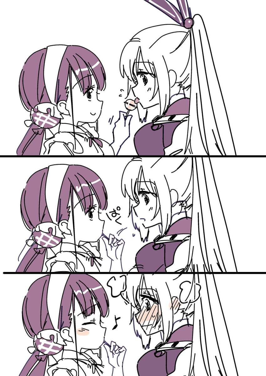 satsuki mari and kanzaki adelheid (heaven burns red) drawn by sanpachishiki_(gyokusai-jima)