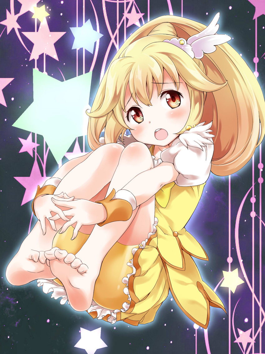 kise yayoi and cure peace (precure and 1 more) drawn by fuyutarou