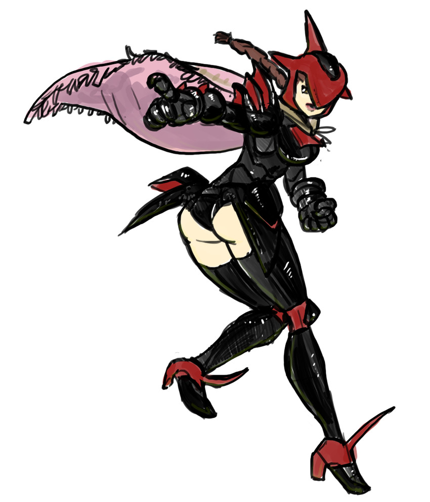 knight blazer and marina irington (wild arms and 1 more) drawn by drawfag