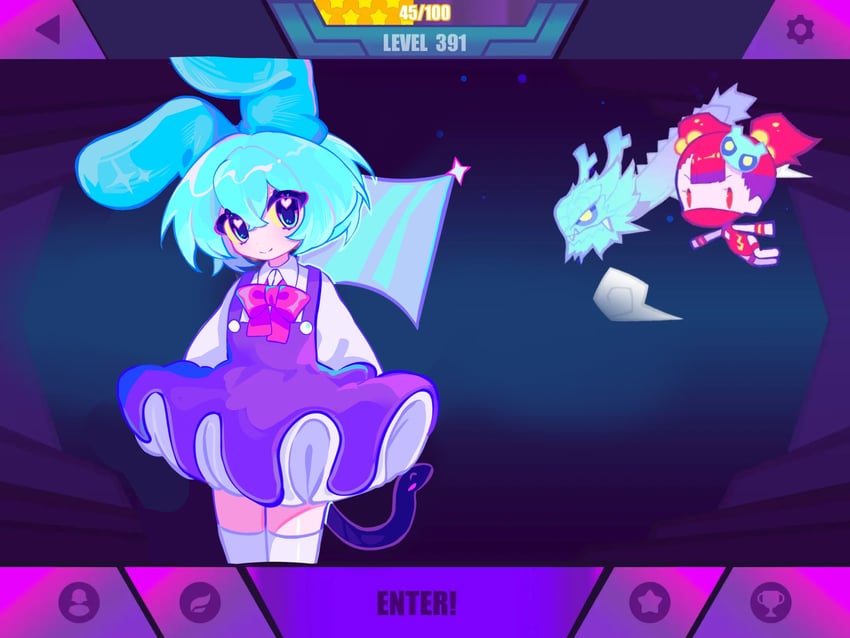sam (muse dash and 1 more) drawn by wanqiankkk
