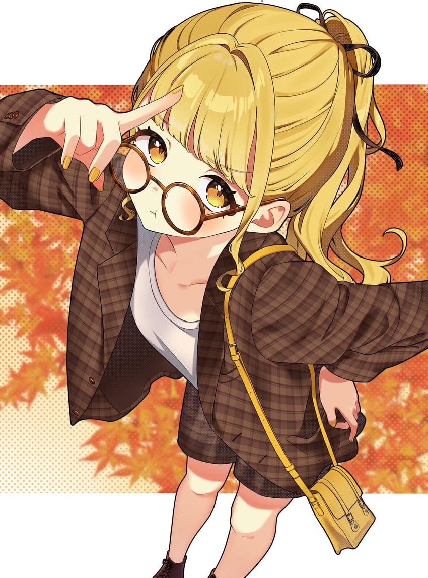 fujita kotone (idolmaster and 1 more) drawn by mameragi