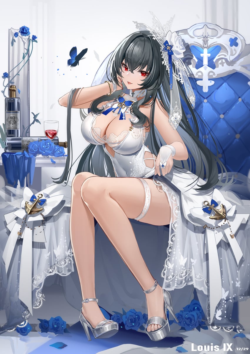saint-louis (azur lane) drawn by congqian_you_ke_xing