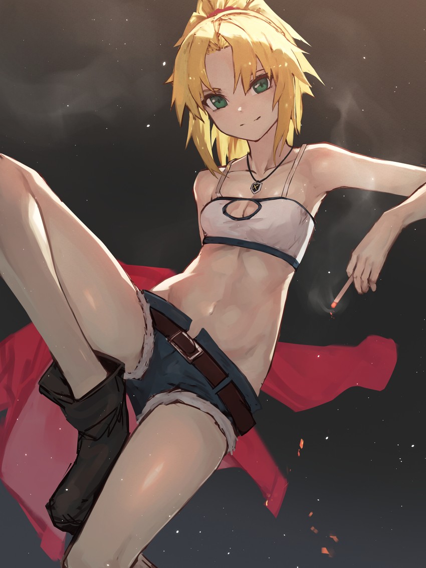 mordred (fate and 2 more) drawn by aito