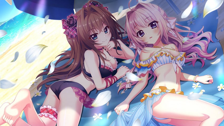 shikimiya aone and shiratori amaha (re:stage!) drawn by izumi_tsubasu
