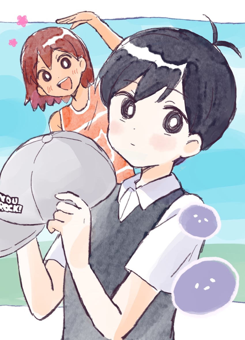 sunny, kel, and hector (omori) drawn by mihimihi31