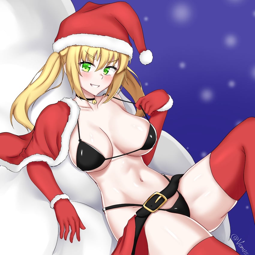 nero claudius (fate and 1 more) drawn by vemus_01