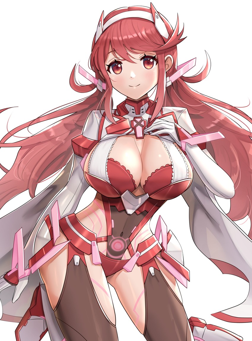 pyra (xenoblade chronicles and 1 more) drawn by gonzarez