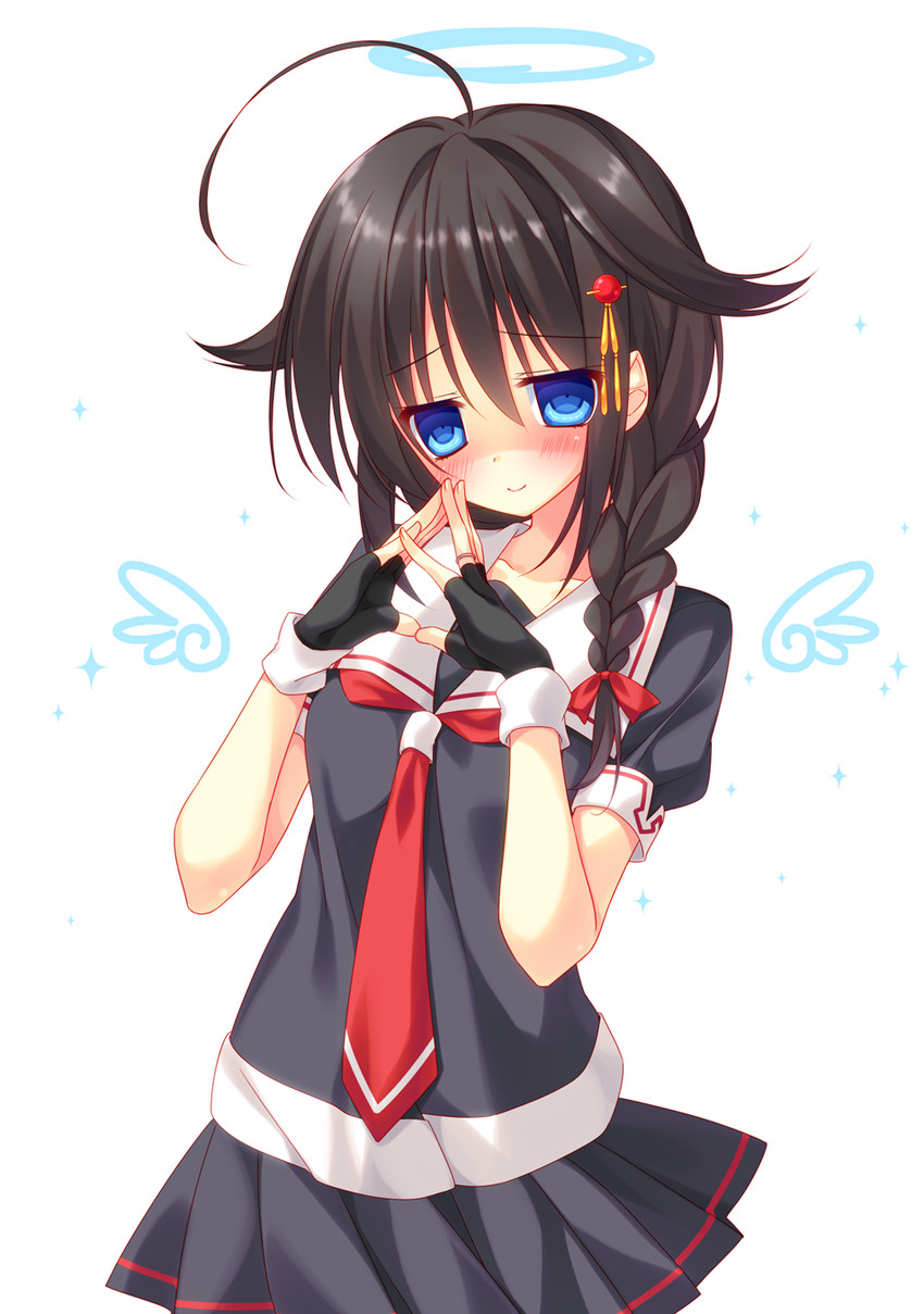 shigure and shigure kai ni (kantai collection) drawn by nakada_rumi