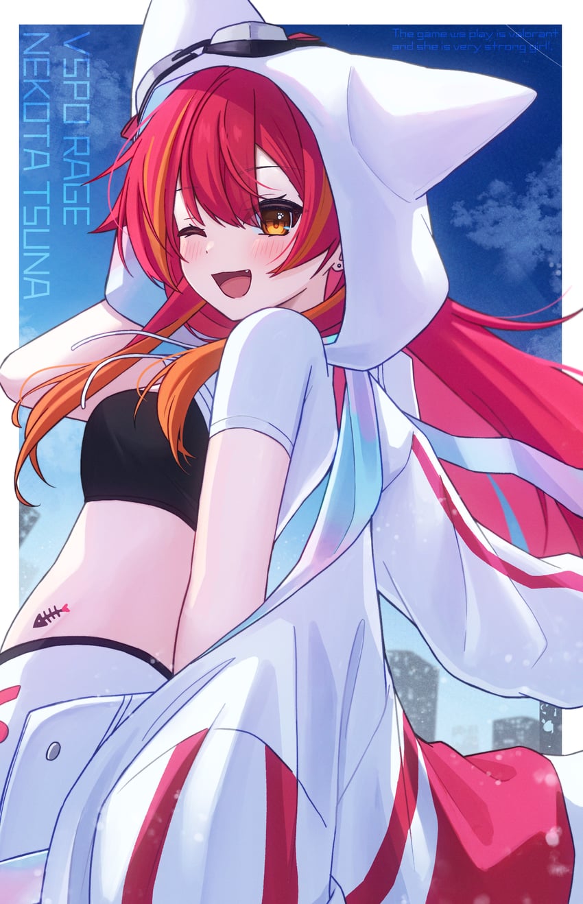 nekota tsuna (vspo! and 1 more) drawn by anku