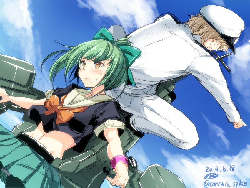 admiral and yuubari (kantai collection) drawn by gin'ichi_(akacia)