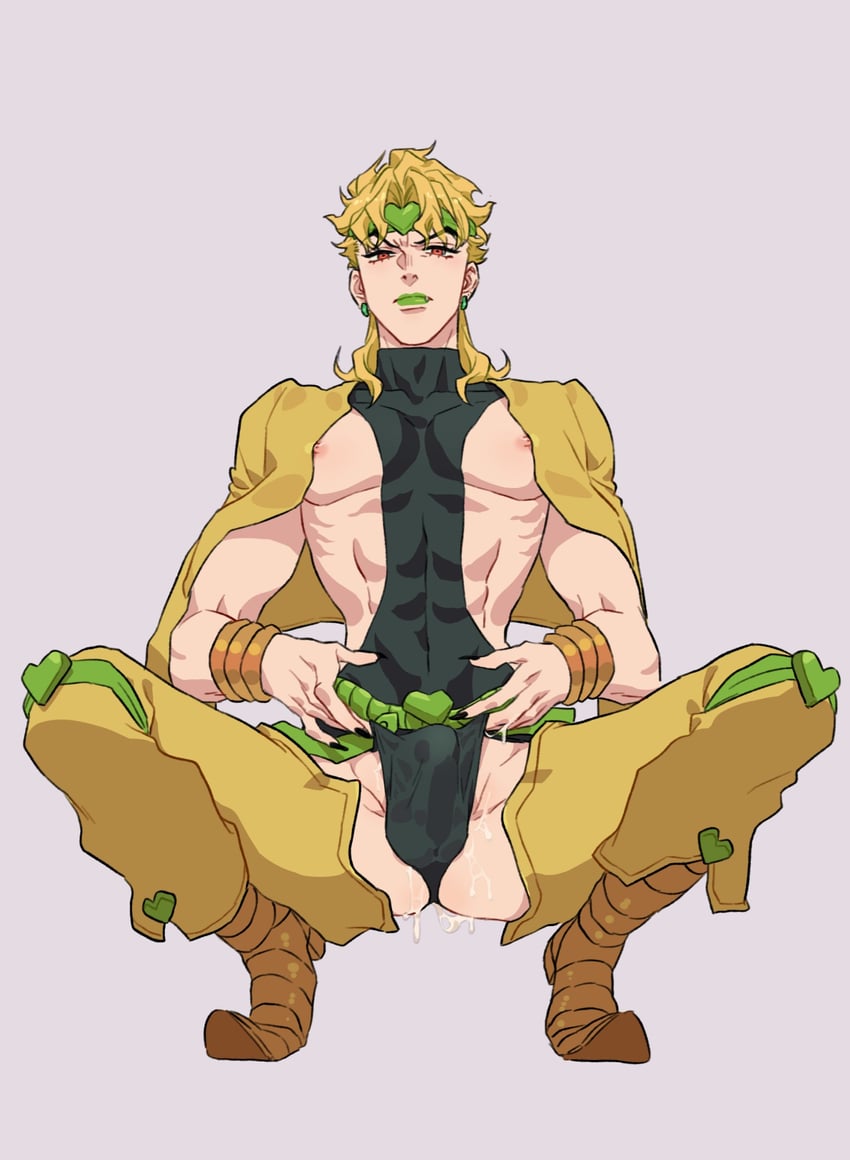 dio brando (jojo no kimyou na bouken and 1 more) drawn by honlo