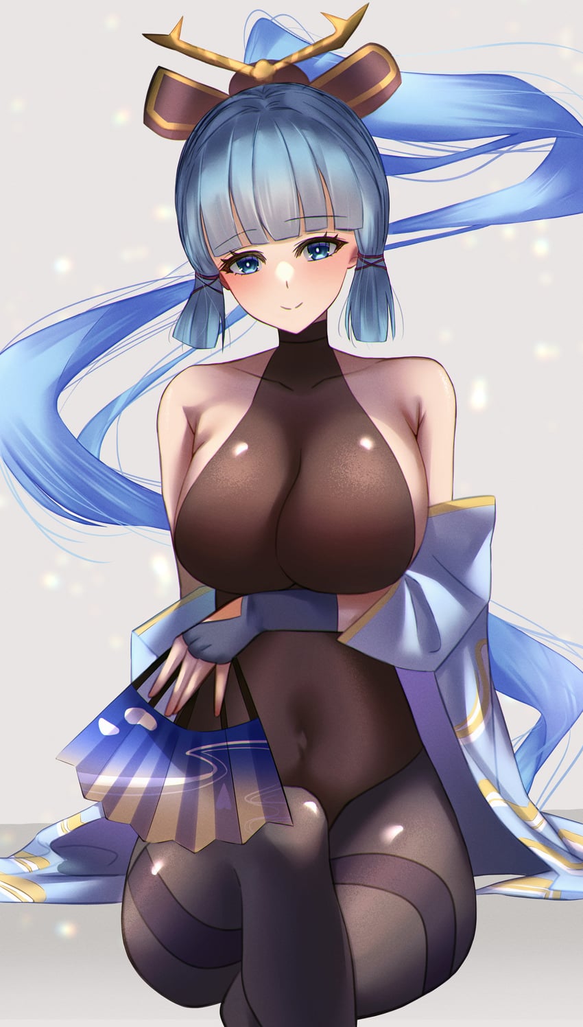kamisato ayaka (genshin impact) drawn by katagiri_nanoka