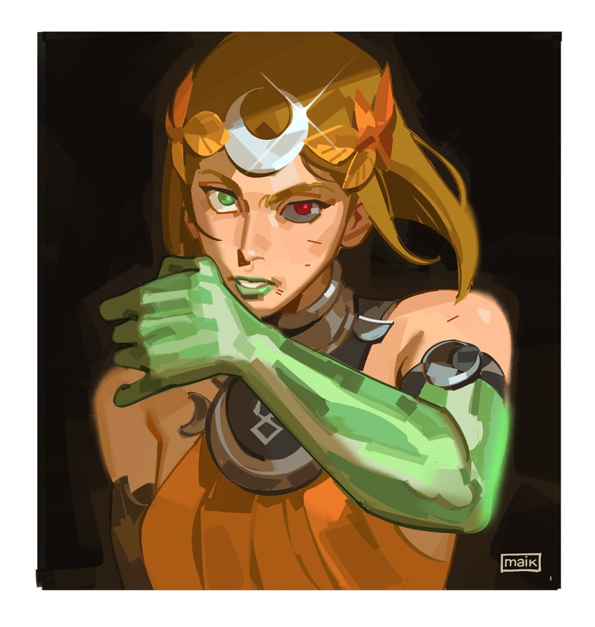 melinoe (hades and 1 more) drawn by maik_check