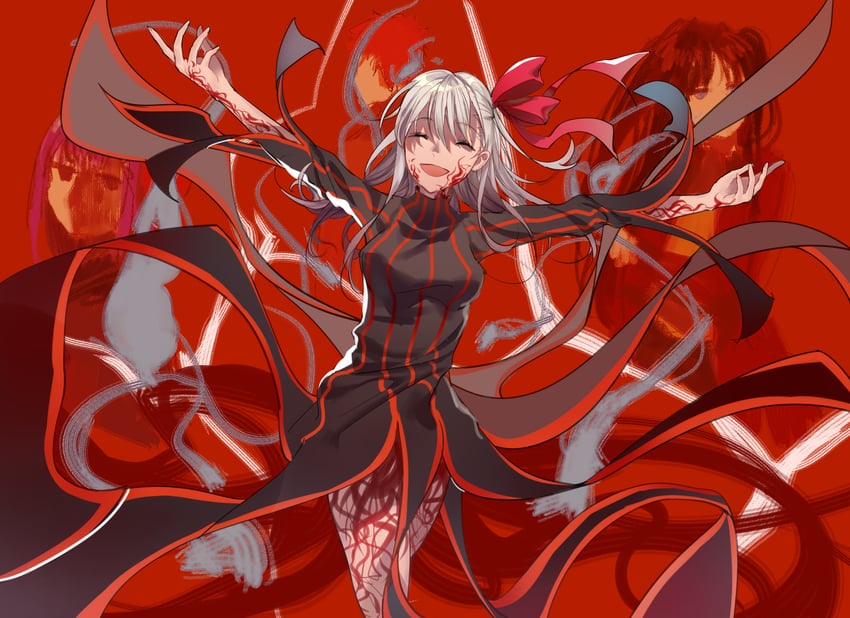 tohsaka rin, emiya shirou, matou sakura, and dark sakura (fate and 2 more) drawn by chocolate_(jitong)