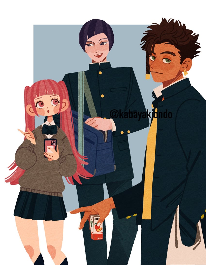 hilda valentine goneril, claude von riegan, and lorenz hellman gloucester (fire emblem and 1 more) drawn by kabayakiondo