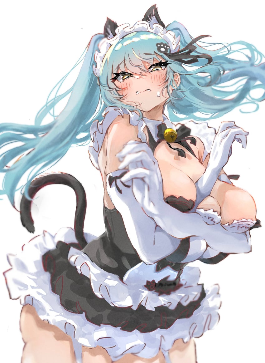 privaty (goddess of victory: nikke) drawn by hii_(motorholic)