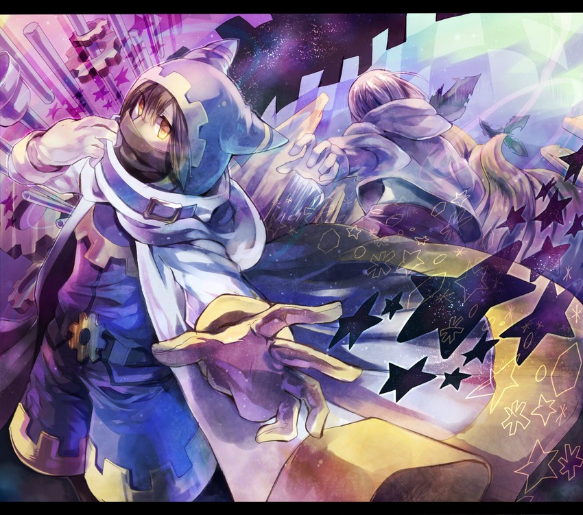 kirby and magolor (kirby) drawn by janis_(hainegom)