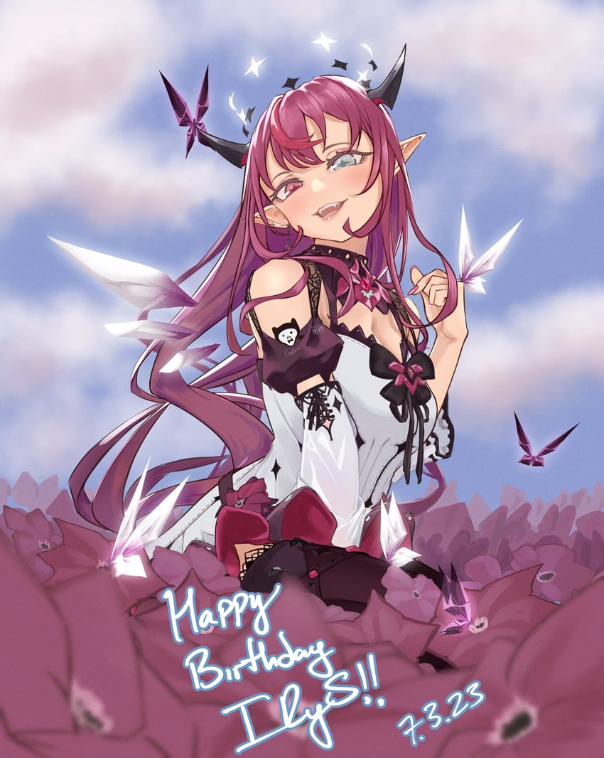 irys (hololive and 1 more) drawn by aiharararara