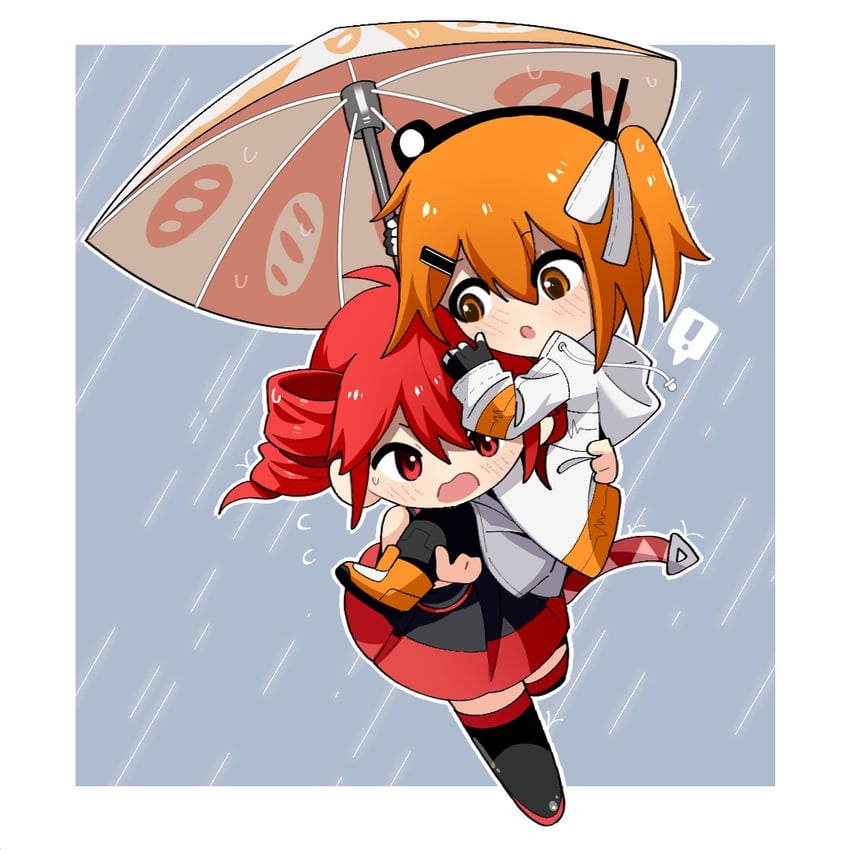 kasane teto and adachi rei (utau and 1 more) drawn by yi_xing_luren