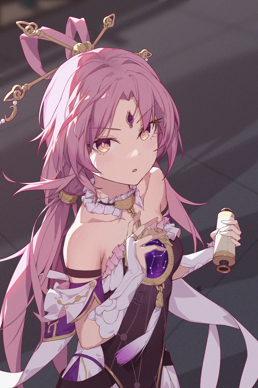 fu xuan (honkai and 1 more) drawn by penichet