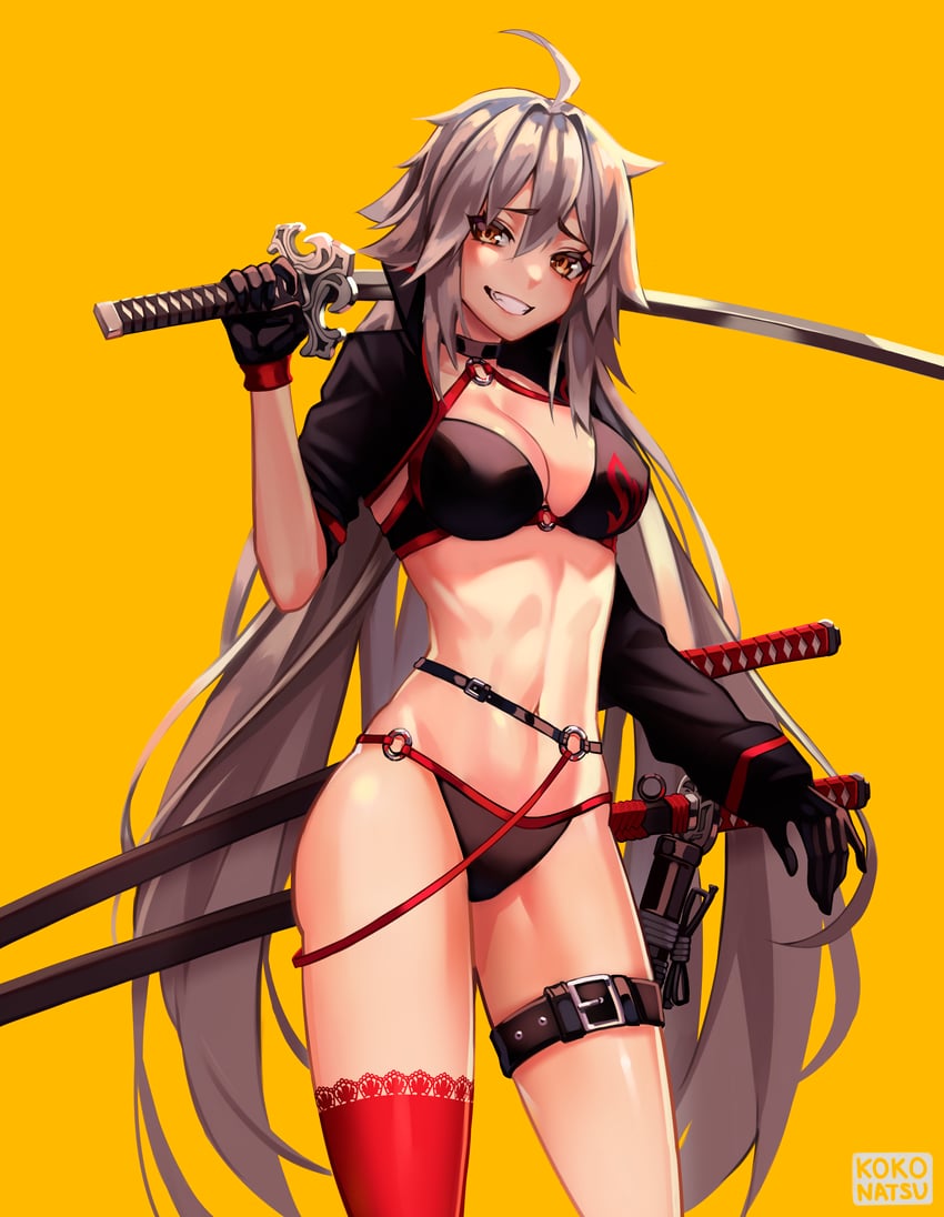 jeanne d'arc alter (fate and 1 more) drawn by kokonattsu