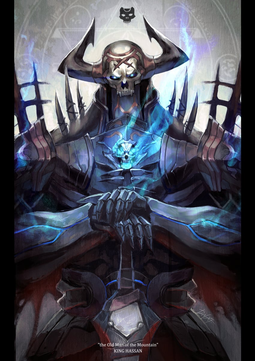 king hassan (fate and 1 more) drawn by dai-xt