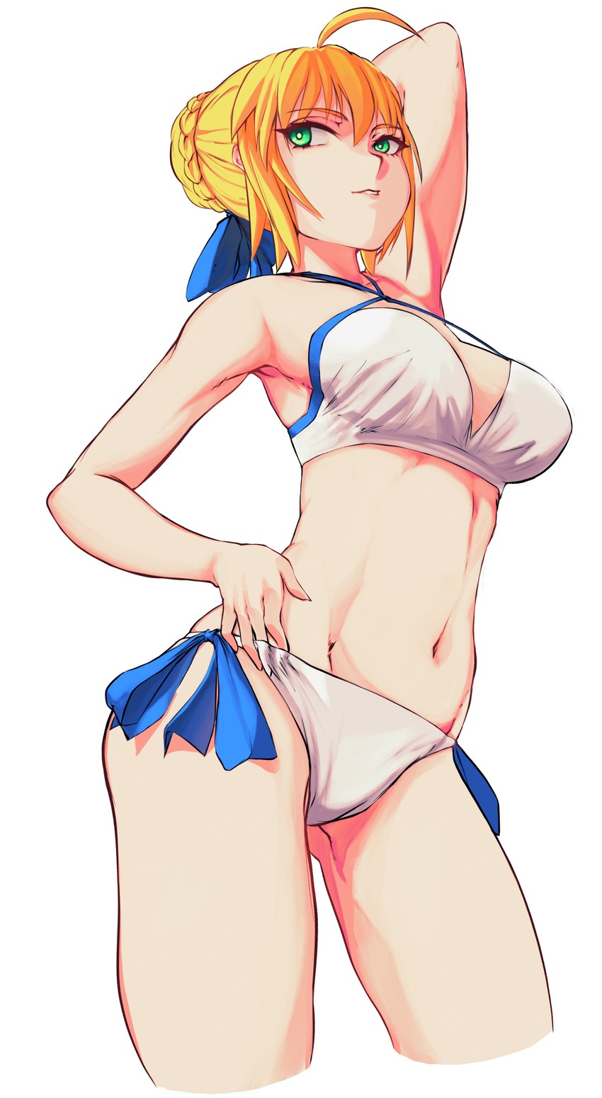 artoria pendragon (fate and 2 more) drawn by kkun88
