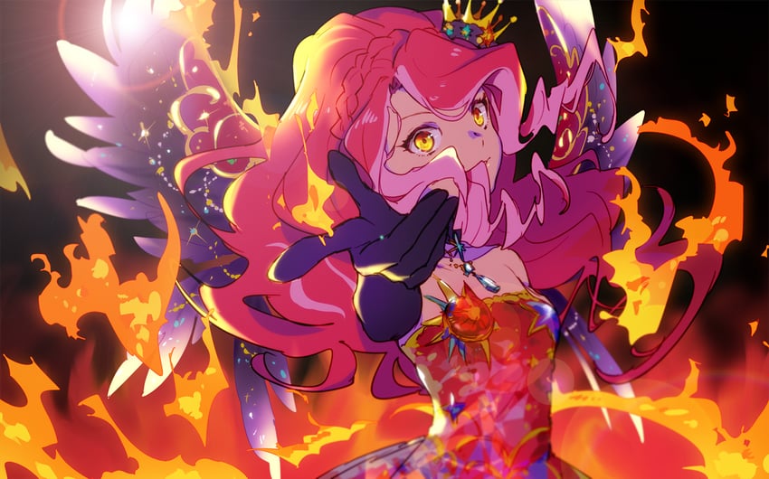 elza forte (aikatsu! and 1 more) drawn by shiontaso