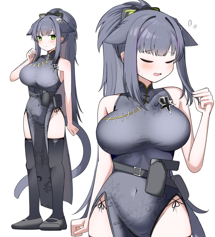 jessica and jessica the liberated (arknights) drawn by spam_(spamham4506)