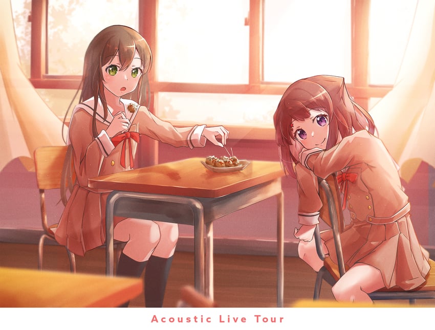 toyama kasumi and hanazono tae (bang dream!) drawn by negoma54