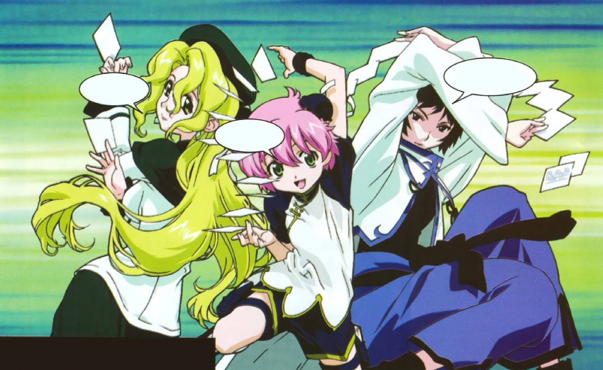 anita king, michelle cheung, and maggie mui (read or die and 1 more) drawn by ishihama_masashi