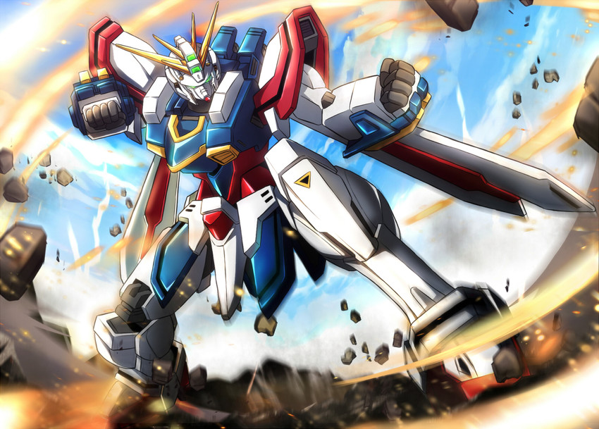 god gundam (gundam and 1 more) drawn by asumakobayashi