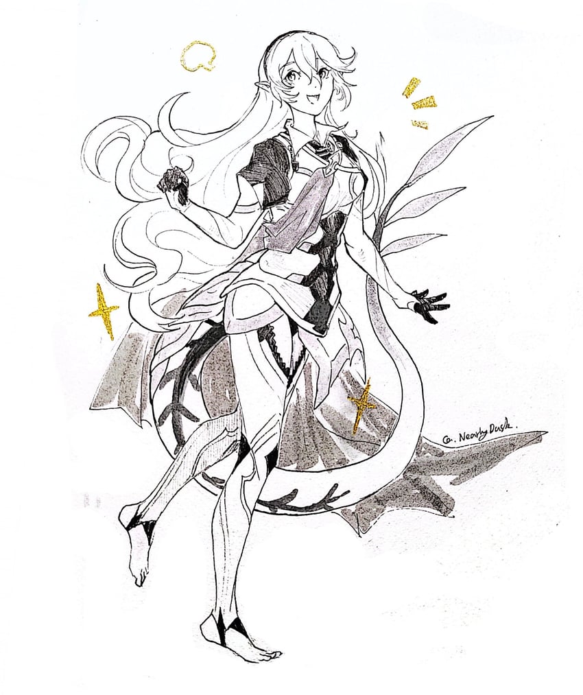 female corrin (fire emblem and 1 more) drawn by nearlydusk