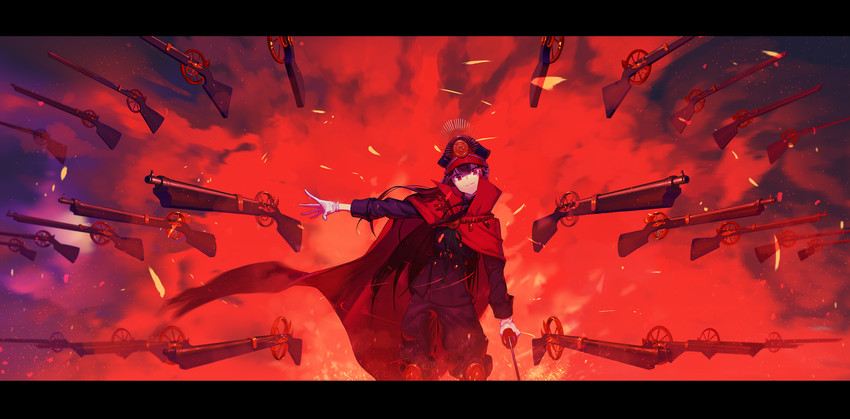 oda nobunaga (fate and 1 more) drawn by frank_lee_(dfgh132)