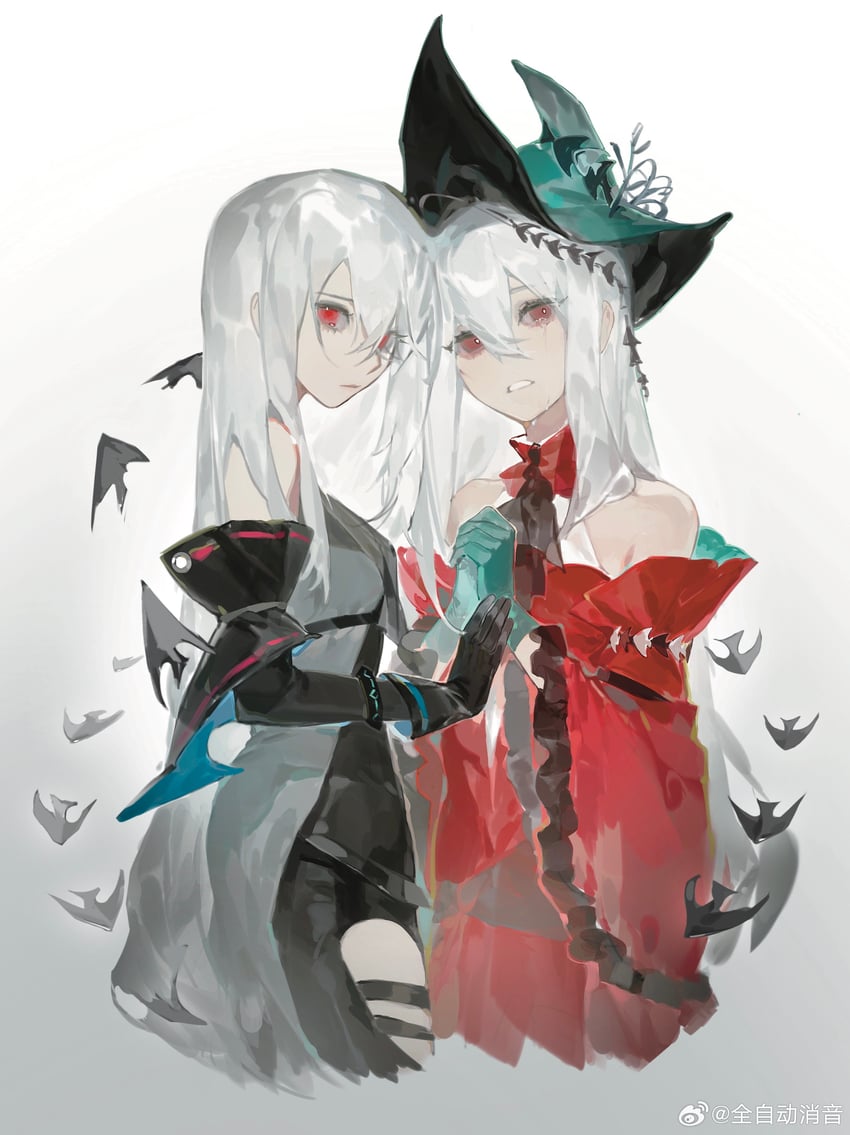 skadi and skadi the corrupting heart (arknights) drawn by quan_zidong_xiaoyin