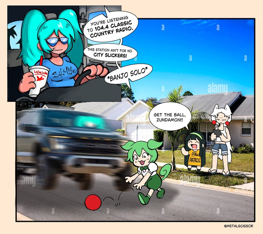 hatsune miku, zundamon, touhoku zunko, and touhoku itako (vocaloid and 3 more) drawn by yazshu