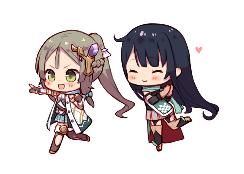 firis mistlud and liane mistlud (atelier and 1 more) drawn by kinakonato