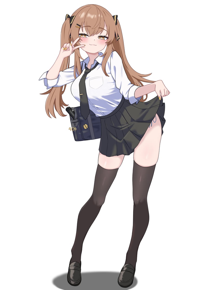 ump9 and lenna (girls' frontline and 1 more) drawn by oldsickkim