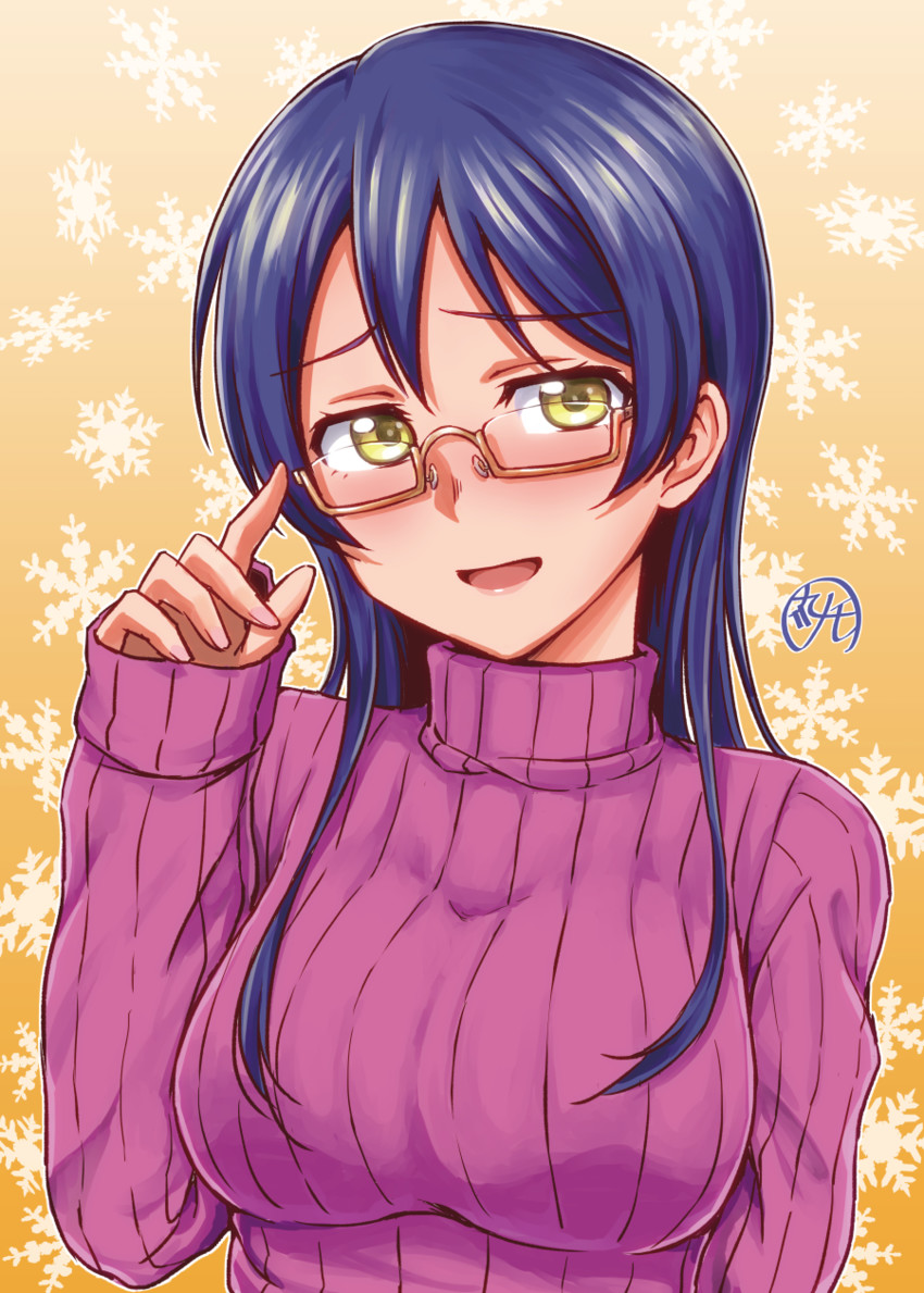 sonoda umi (love live! and 1 more) drawn by kyuusenbinore_(gavion)