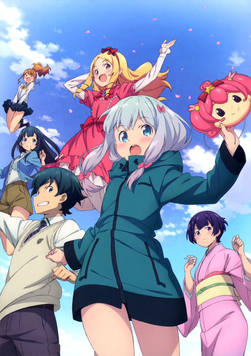 izumi sagiri, yamada elf, senju muramasa, meruru, jinno megumi, and 2 more (ore no imouto ga konna ni kawaii wake ga nai and 2 more) drawn by kanzaki_hiro