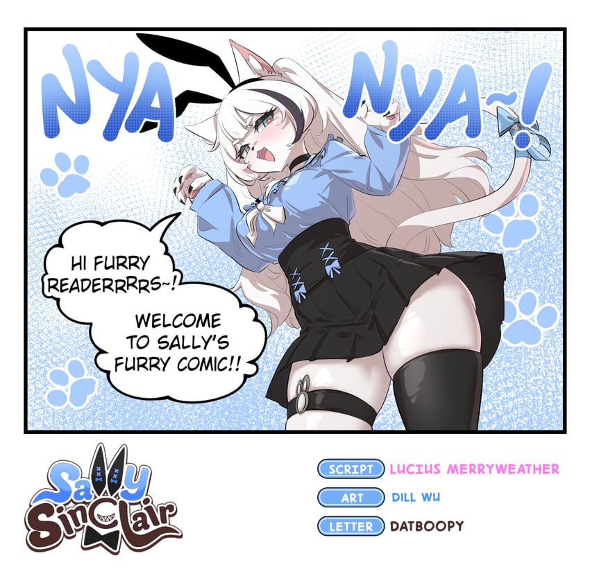 sally sinclair (original) drawn by ermao_wu and merryweather