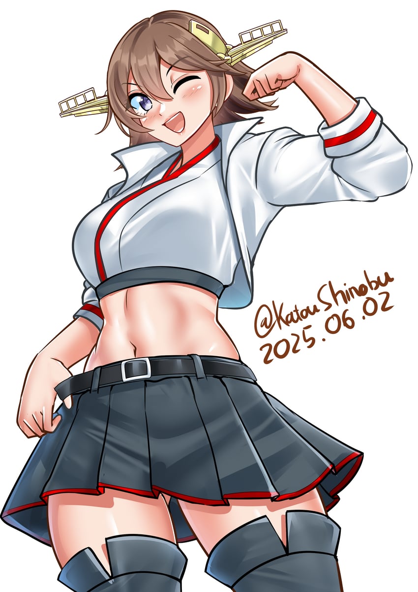 hiei (kantai collection) drawn by katou_shinobu