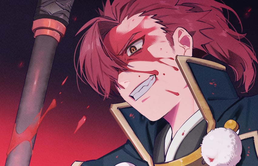 mori nagayoshi (fate and 2 more) drawn by moime