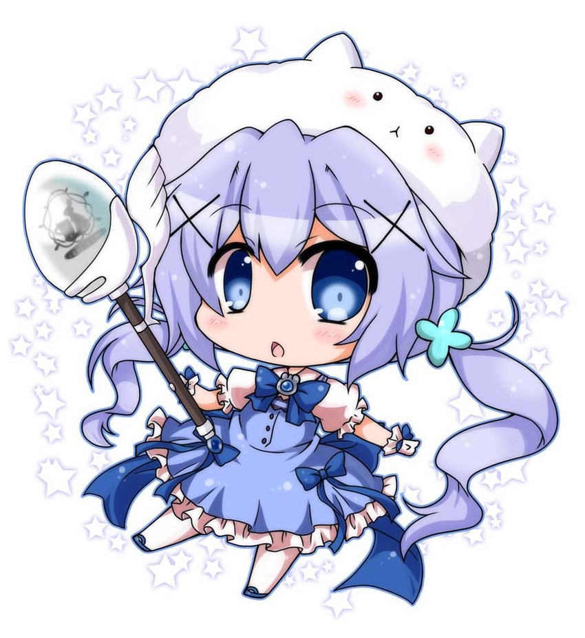 kafuu chino and tippy (gochuumon wa usagi desu ka?) drawn by noai_nioshi
