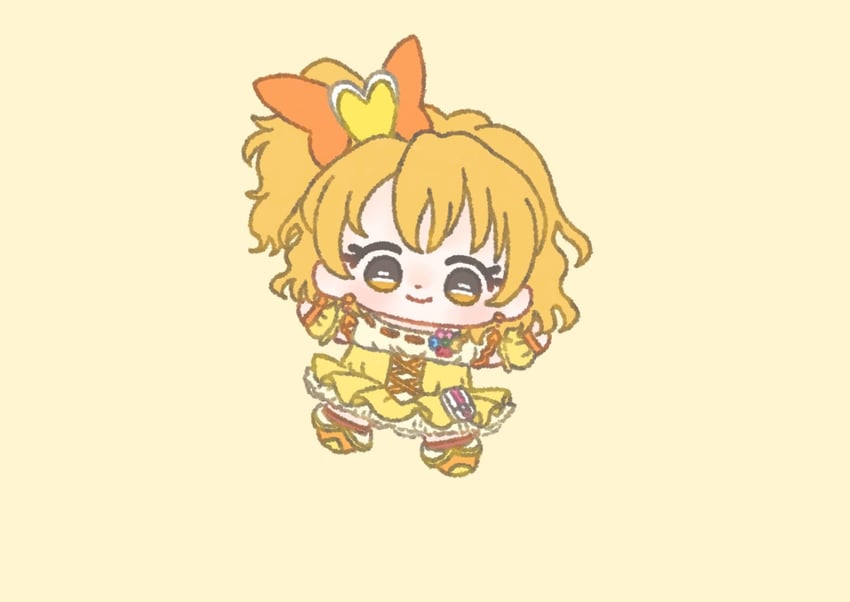 yamabuki inori and cure pine (precure and 1 more) drawn by ichigo_usuhana