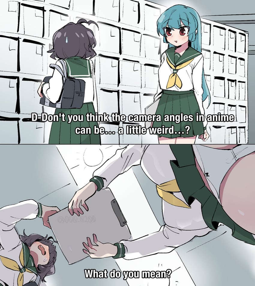 hiiragi utena and minakami sayo (mahou shoujo ni akogarete) drawn by an_sin