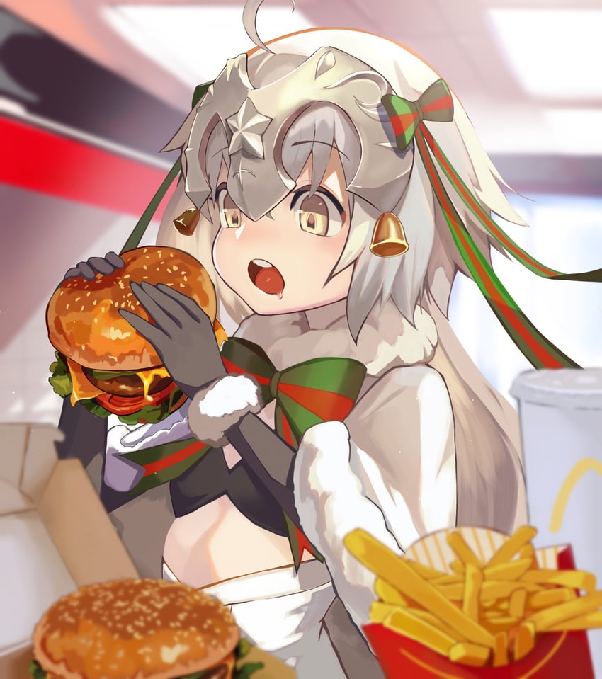 jeanne d'arc alter santa lily (fate and 1 more) drawn by genshu_doki