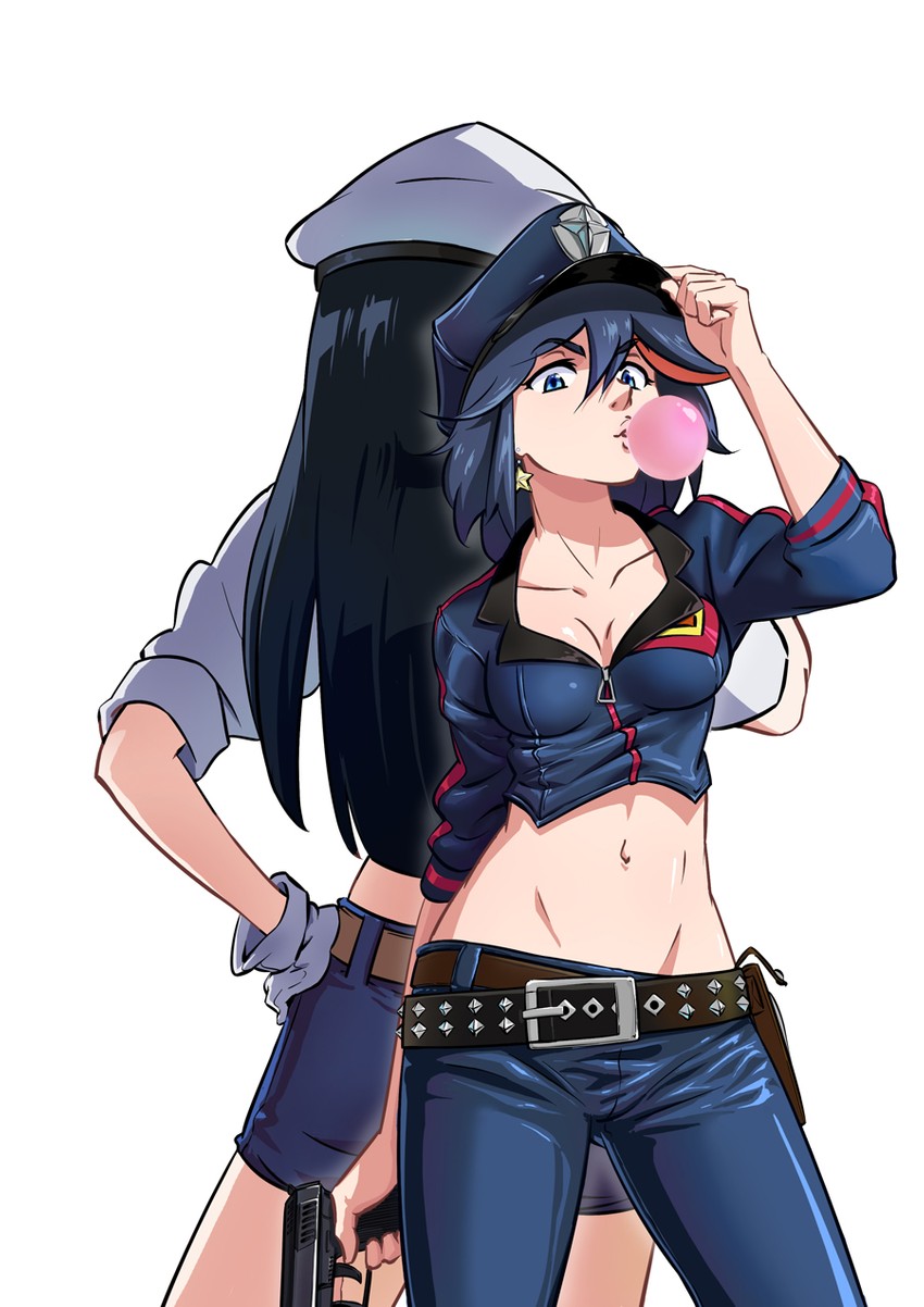 matoi ryuuko and kiryuuin satsuki (kill la kill) drawn by konoy