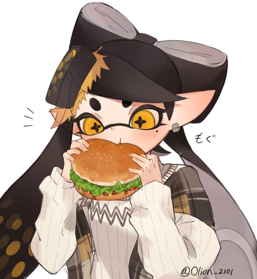 callie (splatoon and 1 more) drawn by olion_2101