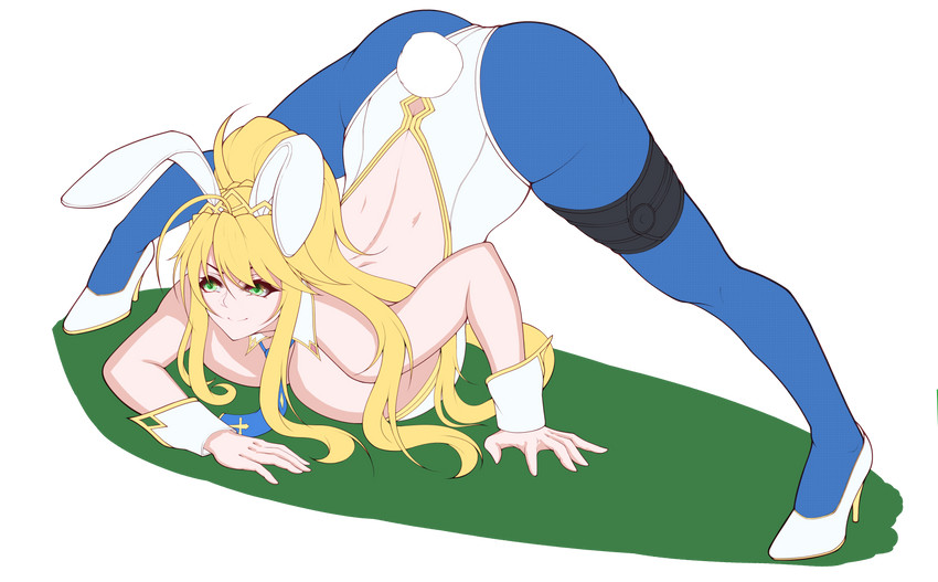 artoria pendragon (fate and 1 more) drawn by 893477955
